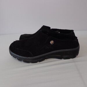 Skechers Easy Going Relaxed Fit Shoes Black Slip On Mule Clog  Women's Size 7M